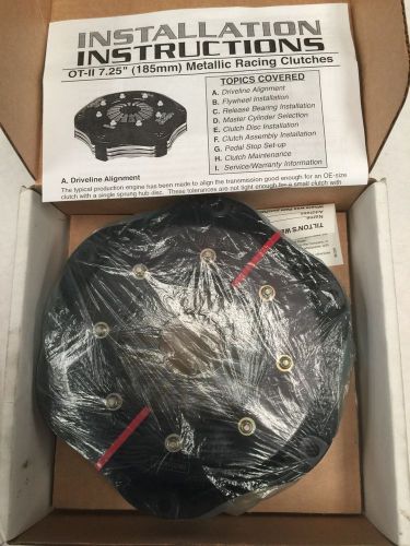 New tilton 7.25&#034; ot-ii 3 plate clutch 66-203ugg