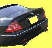 Painted mercedes benz s class flush mount spoiler  1999-2006