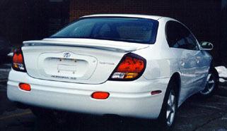 Painted oldsmobile alero custom style spoiler 1998-2004