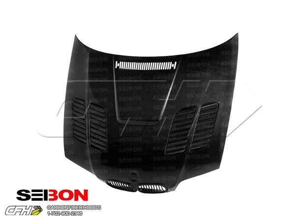 Seibon carbon fiber gtr-style carbon fiber hood kit auto body bmw 3series 99-02