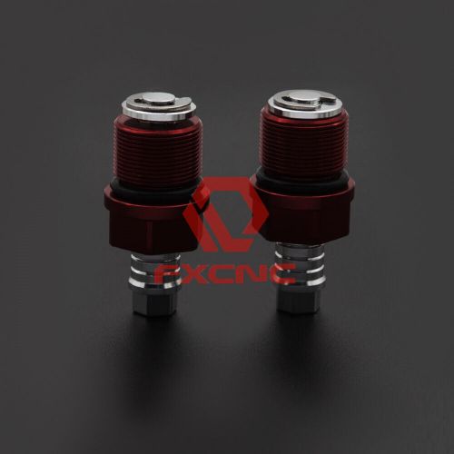 Cnc adjust motorcycle preload adjusters fork bolt for honda winner 150 red pair