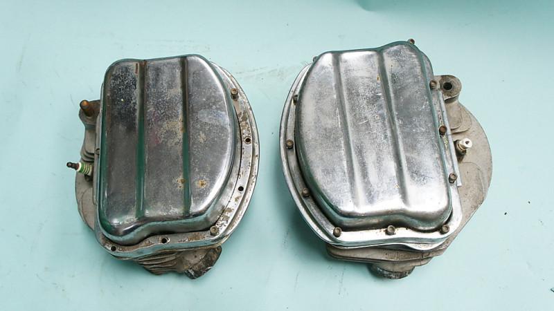 1952 harley el rigid pan fl fle knucklehead panhead hydraglide oem heads head