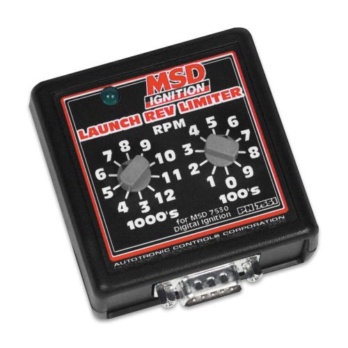 Msd 7551 launch rev limiter switch box