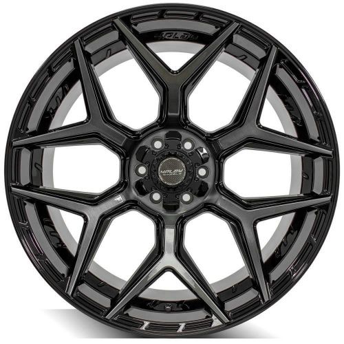 4play 4p06-24120-6d55-44bbt gen3 4p06 24x12 6x135mm &amp; 6x5.5&#034;-44et in gloss black