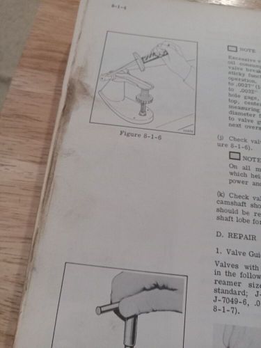 Vintage 1976 omc stern drive service manual outboard marine boats book