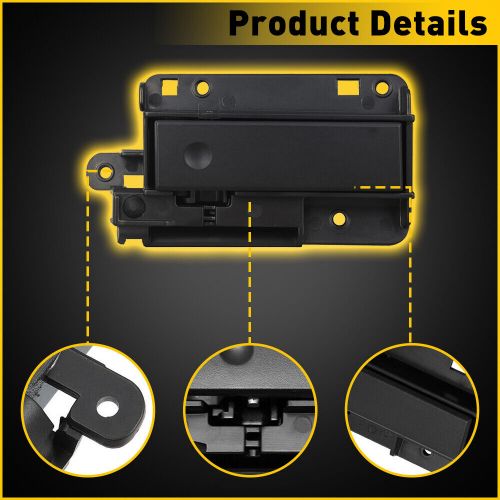 Glove box latch handle black for 08-13 silverado chevrolet gmc sierra 1500 2500