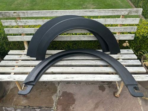 Mini cooper f56 f57 set of 4 wheel arch jcw covers john cooper works (with lip)