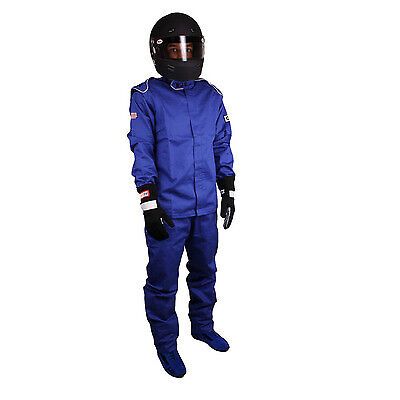 Rjs safety pants blue small sfi-1 fr cotton 200410303