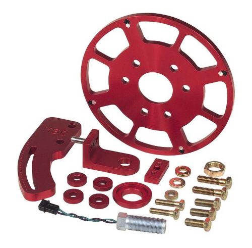 Msd crank trigger kit for ford big block flying magnet aluminum trigger wheel