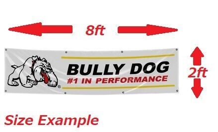 Large banner flag  2x8ft[ryobi] garage room decora 17540