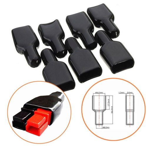 For power connector sleeve cover flame retardant 10pcs black brand new