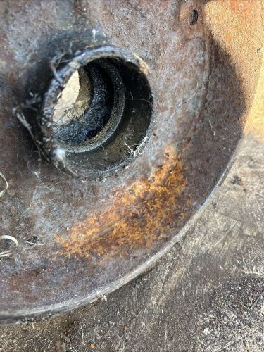 Early vw volkswagen beetle bug original front brake drum core