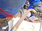 Honda trx 200 1984 quad  rear grab bar