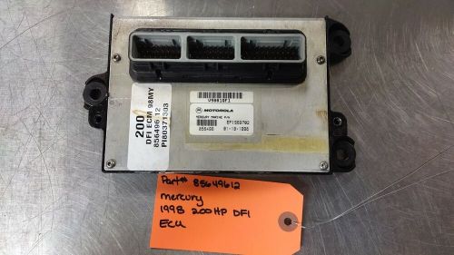 Mercury 1998 200hp dfi ecu, used, part #85649612