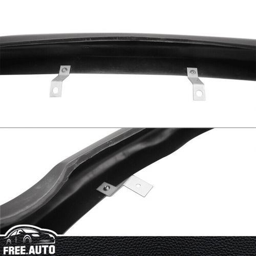 Fit 05-10 chrysler 300 300c ed front bumper lip spoiler vip style unpainted - pu