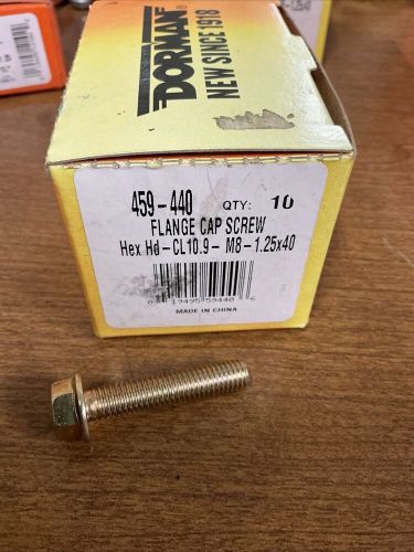 Dorman 459-440 cap screw-flanged hex head-class 10.9- m8-1.25 x 40mm nos