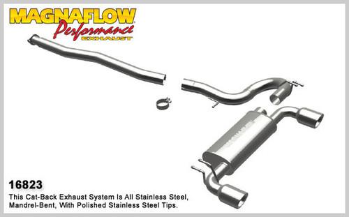 Magnaflow 16823 mitsubishi lancer stainless cat-back system performance exhaust