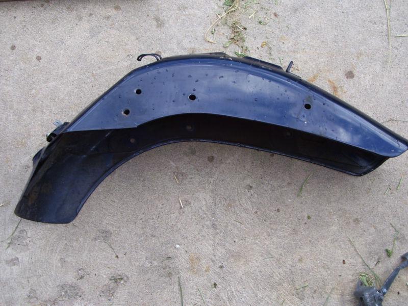 Suzuki ls650 savage rear fender great condition! dark blue steel!