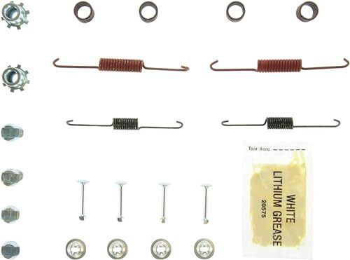 Centric parts parking brake hardware kit p n 118 66018