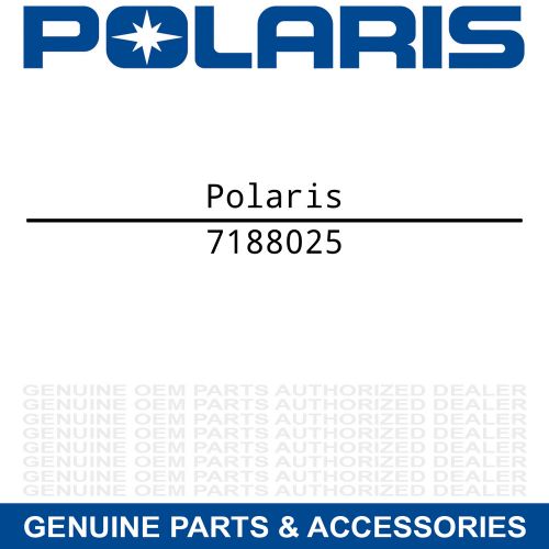 Genuine oem polaris part 7188025 decal, side panel, sponsorship, lh