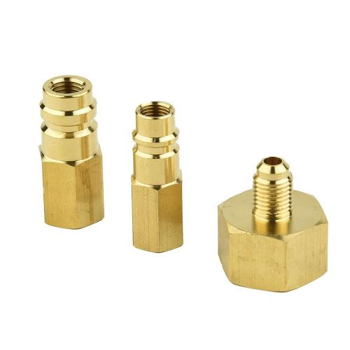 High quality for r134a adapter set for w21 8 to 1/4&#039;&#039; sae lp and connection