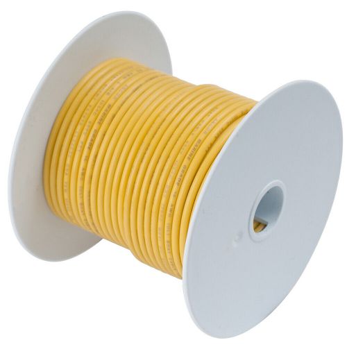 ​ancor yellow 10 awg tinned copper wire 100&#039; marine grade - ul 1426 abyc usc