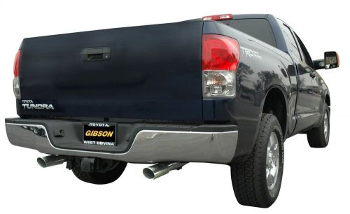 Gibson for 10-19 toyota tundra sr5 4.6l 2.5in cat-back dual split exhaust -