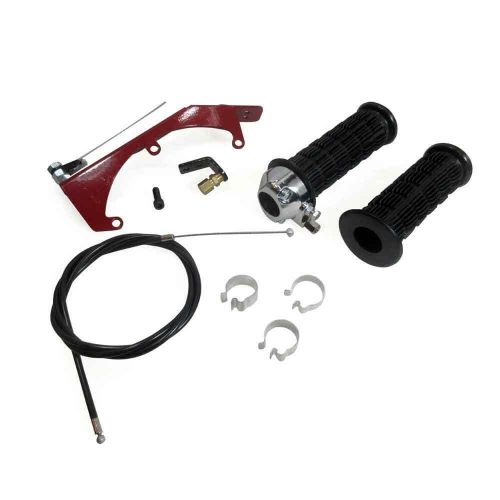 1&#034; throttle set w/ linkage for predator 212cc go kart minibike drift trike