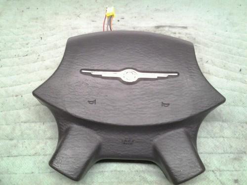 2003 chrysler pacifica driver side airbag steering wheel drk grey.