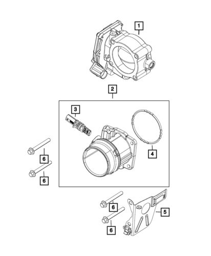 Genuine mopar bracket 68147543ab