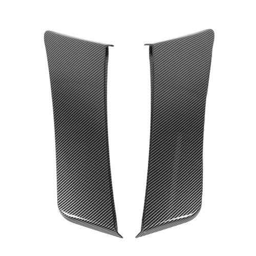 New rear mudguard panel flare side scoops vents carbon fiber style stable