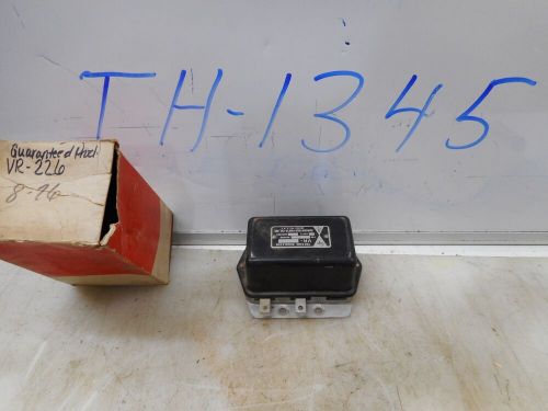 Nos vr-226 guaranteed parts co voltage regulator