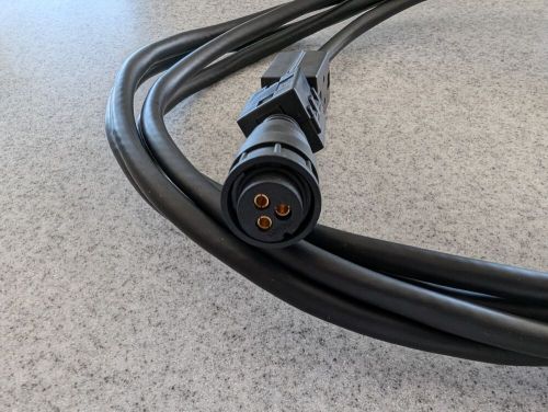 Raymarine 3-pin power cable 3.5m for a/c/e-classic c70 c80 c120 e80 e120 dsm300