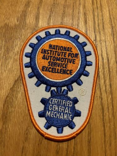 Ase certified general mechanic patch