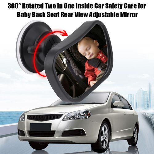 360° rotated two in one inside car safety care for baby back seat rear view