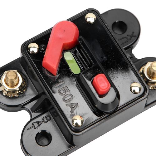 150a 12‑24v dc circuit breaker inverter with manul reset for car audio