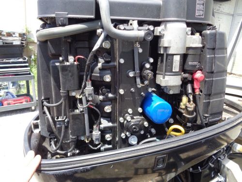 Low hour 2004 mercury  115 hp 20&#034; 4-stoke outboard boat motor engine 660 hours