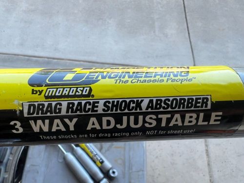 Competition engineering by moroso drag shocks