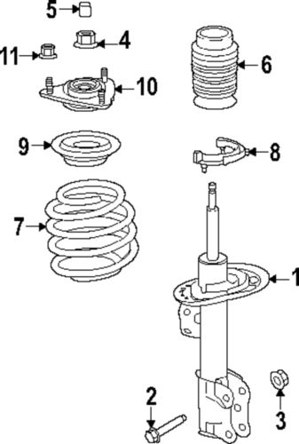 Genuine ford spring pr3z-5310-h