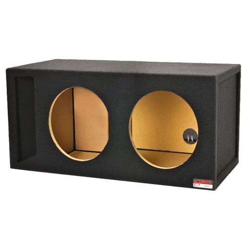 Atrend 12dqvdd 12&#034; dual vented redline-hi def tune series car audio enclosure