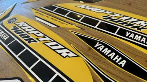 Yamaha raptor 700 2016  special edition full graphics decals (60rh anniversary)