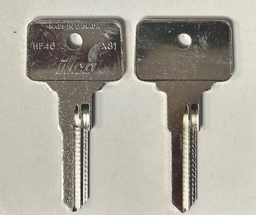 Ilco x81 hf46 volvo key blank uncut