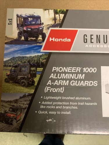 Honda pioneer 1000 2016-2021 aluminum a-arm guards (front) p/n 08p72-hl4-f00