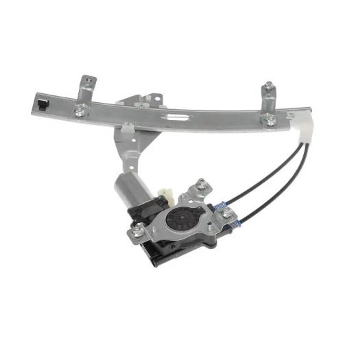 Power window motor and regulator assembly