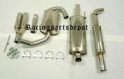 Obx catback exhaust system vw golf 3 iii variant 92-98