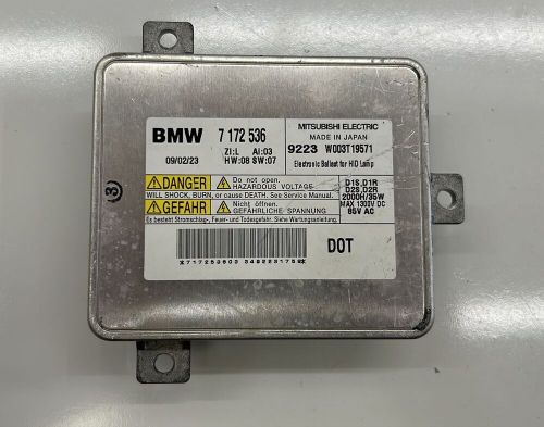 2009-2017 bmw 3, 5, 7 series xenon hid headlight ballast control module unit oem