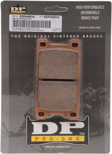 Dp brakes snx high friction hh+ snowmobile pads for 2005-2006 ski-doo summit