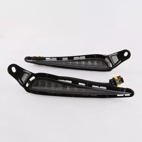 Led drl daytime running light fog lamp w/ turn for toyota vitz 2014 2015 2016