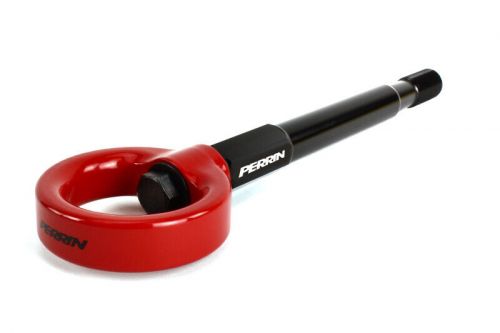 Perrin tow hook kit rear - red for subaru brz/scion fr-s/toyota 86