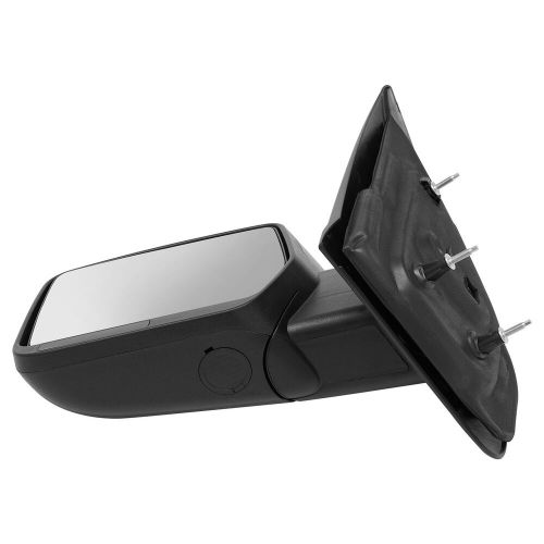 Rearview mirror power textured black driver side left for 07-14 ford f150